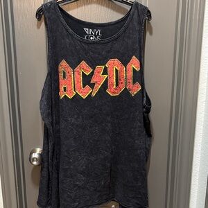 Torrid’s Vinyl Icons AC/DC Black Graphic Tank Top